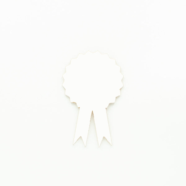 Award Ribbon Shape 60mm Diameter | 2mm Acrylic