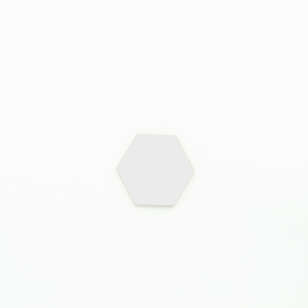 Hexagon Disc Blank 150mm Diameter White | 2mm Acrylic Craft Blanks Melbourne