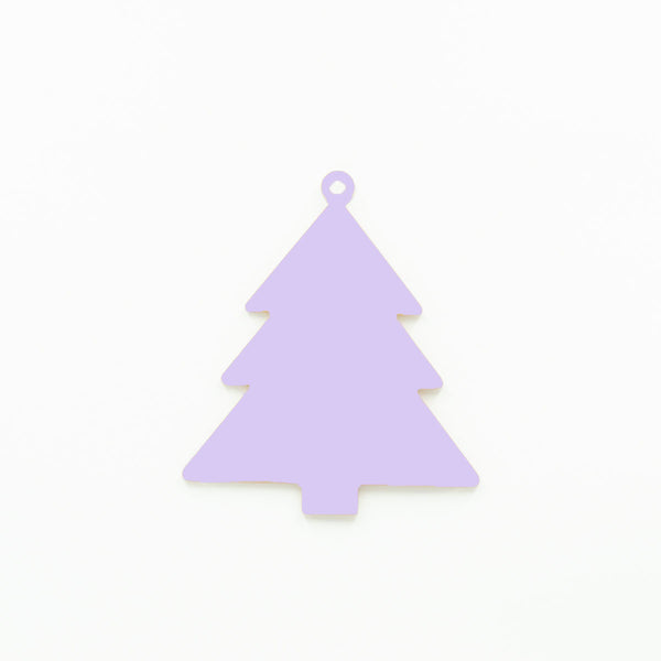 Christmas Tree Ornament with Hole | 3mm Acrylic DIY Ornaments